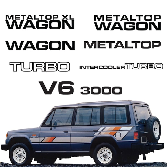 Mitsubishi Pajero Mk1 Side Metaltop XL Turbo Intercooler Wagon