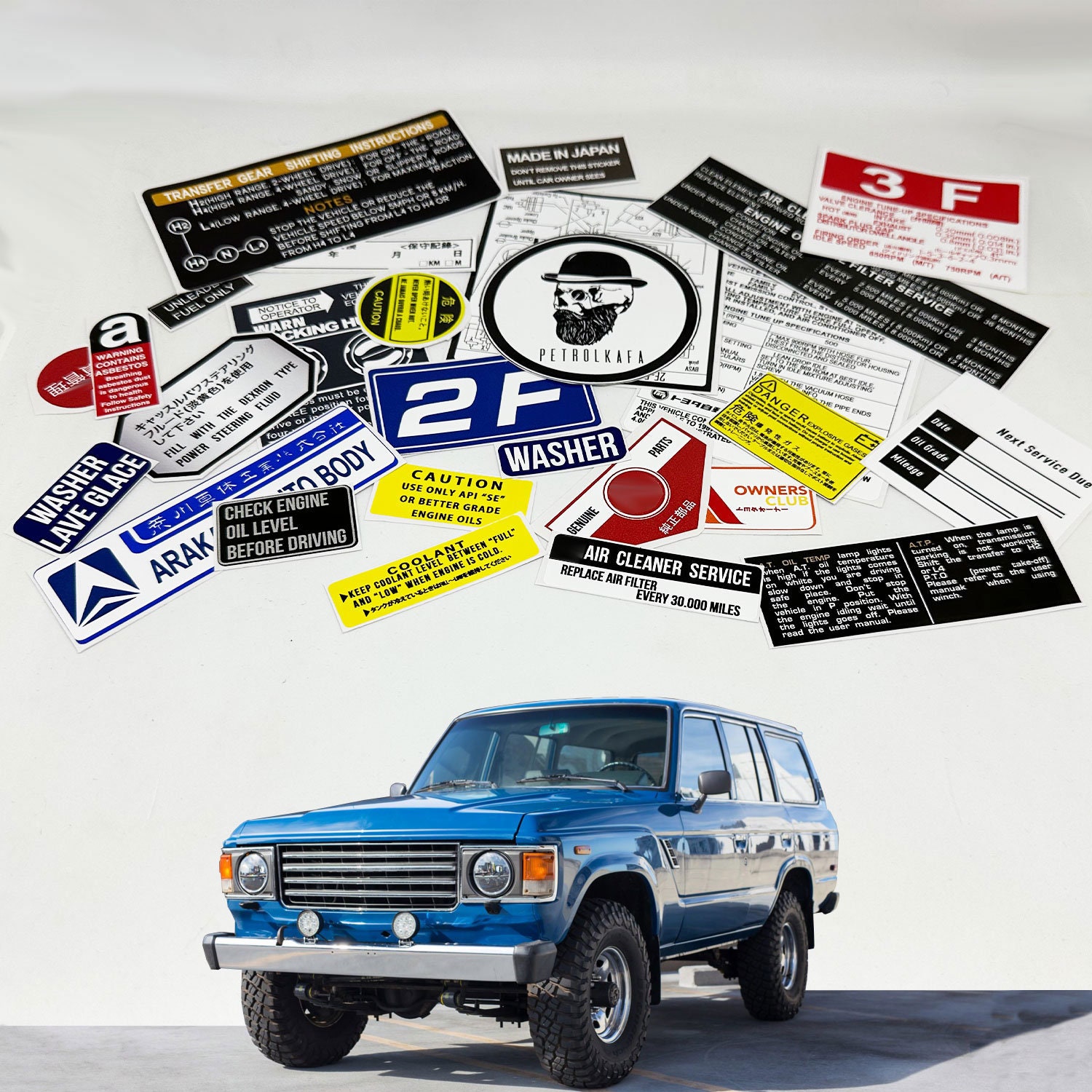 Toyota 60 Series Fj60 Bj60 2F 3F 3B Landcruiser Restoration