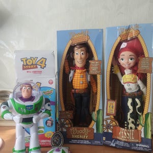 Retired New Disney Pixar ThinkWay Toys Toy Story Talking