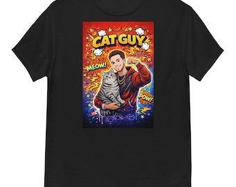 Cat guys Unisex Graphic T-Shirt 100% Cotton