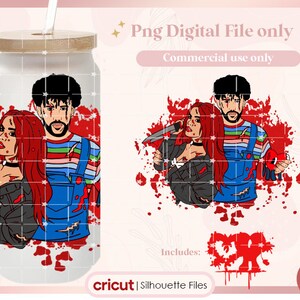 Karol G Rood haar, La Bichota png , Benito Horror, La Sirena, Bad Bunny alleen png, Tusa, Mamii, Horror Halloween bichota