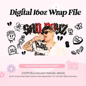 Sad boys 4 LIFE svg and png, Junior H svg, Corridos Tumbados, Mexican Png for files, Junior H Sublimation file Digital Download