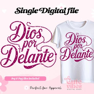 Dios por delante SVG, Dios primero png , Latina Religiosa Png, Dios, God png, Dios por encima de todo, Digital Download Only