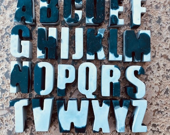 Letras de cemento Letras de hormigón estables para decoración de pared del hogar Letras de boda personalizadas Pisapapeles de hormigón Decoración de cemento Regalo para mamá