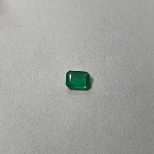 Natural Faceted Emerald Cut Certified Emerald Cut Emerald Loose Emerald Octagon 7*5 MM Emerald Cut Emerald Vivid Green Emerald For Ring 1 CT