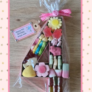 Personalised Number Candy Sweet Box | Birthday Anniversary special Gift