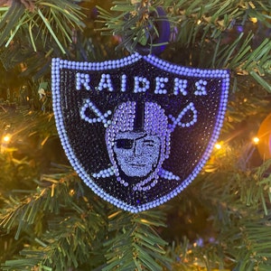 Las Vegas Raiders Fuck Around And Find Out Christmas Ornament -  Reallgraphics