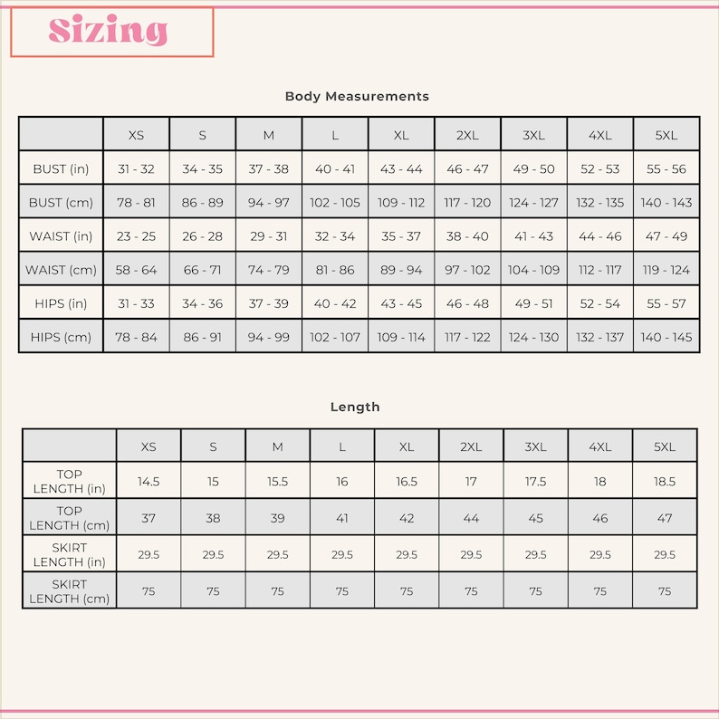 Pattern B Size Chart Women's Button-up Dress Sewing Pattern With Pockets (digital PDF XS-5XL ...