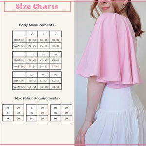 Sleeves Sewing Pattern Bundle: 6 Mix & Match Styles (Digital PDF XS-5XL) image 2