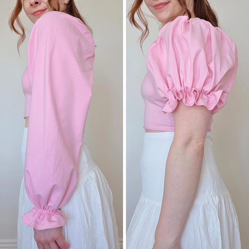 Sleeves Sewing Pattern Bundle: 6 Mix & Match Styles (Digital PDF XS-5XL) image 7