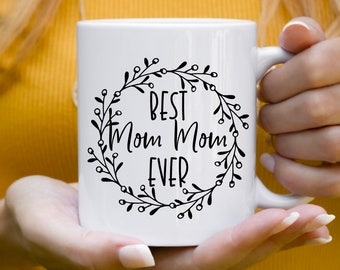 Best Mom Mom Ever, SVG, PNG, Instant Digital Download Cutting Machine File, Commercial License, Vinyl Crafting Design, Cricut, Silhouette