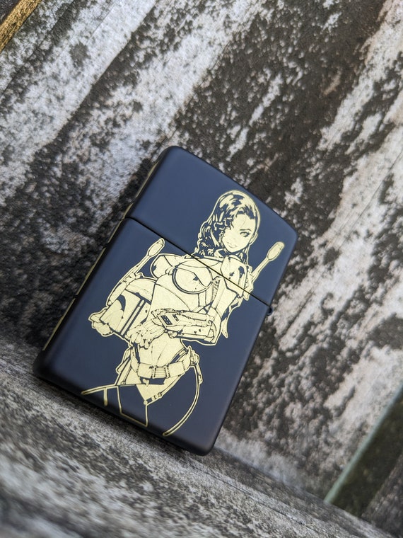 Space Bounty Hunter Zippo - Etsy