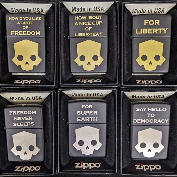 Helldivers Zippo Lighter - Etsy