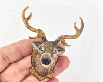 Dollhouse miniature 1/12  deer