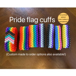 Pride Flagge Kandi Manschetten Manschetten