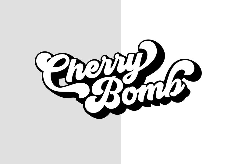 Cherry Bomb Cherry Bomb Svg Thr Runaways Cherry Bomb Png Etsy