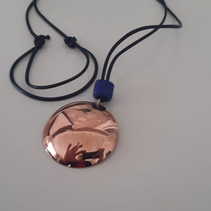 Copper mirror Mongolia Siberia Asia symbolic protection,Negative reflection Melong Mirror, Tibetan Shaman amulet
