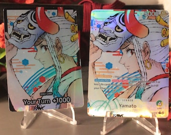 Yamato (OP06-022) - Custom One Piece TCG Leader and Don - Holographic