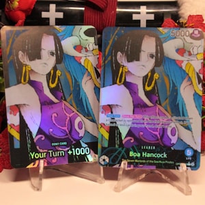 Boa Hancock - Marine Ford (OP07-038) - Benutzerdefinierte Einteiler TKG Anführer und Don - Holographisch