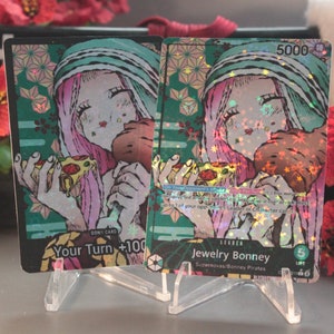 Jewelry Bonney (OP07-019) - Custom One Piece TCG Leader and Don - Holographic