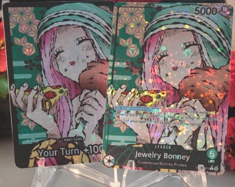 Jewelry Bonney (OP07-019) - Custom One Piece TCG Leader and Don - Holographic