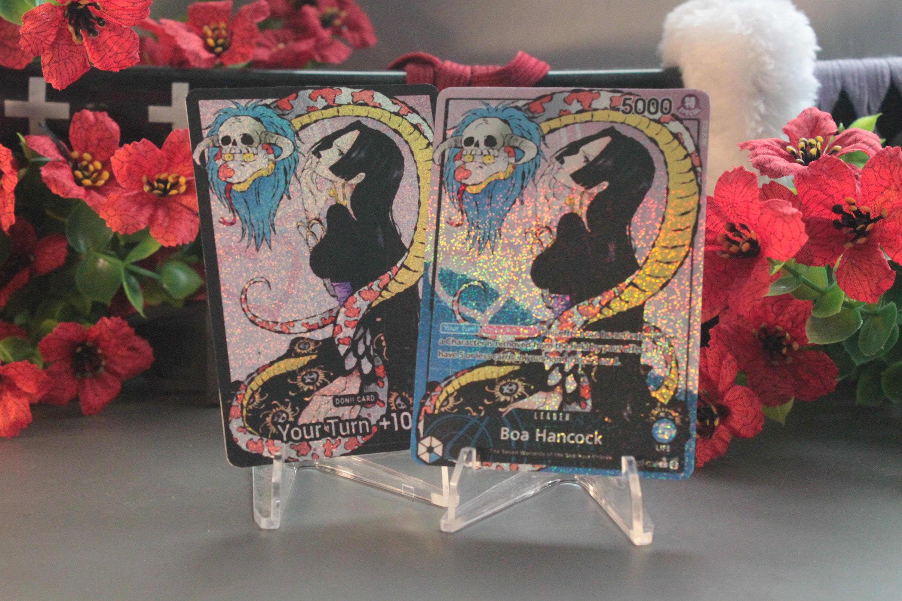 Boa Hancock (OP07-038) - Custom One Piece TCG Leader and Don - Holographic