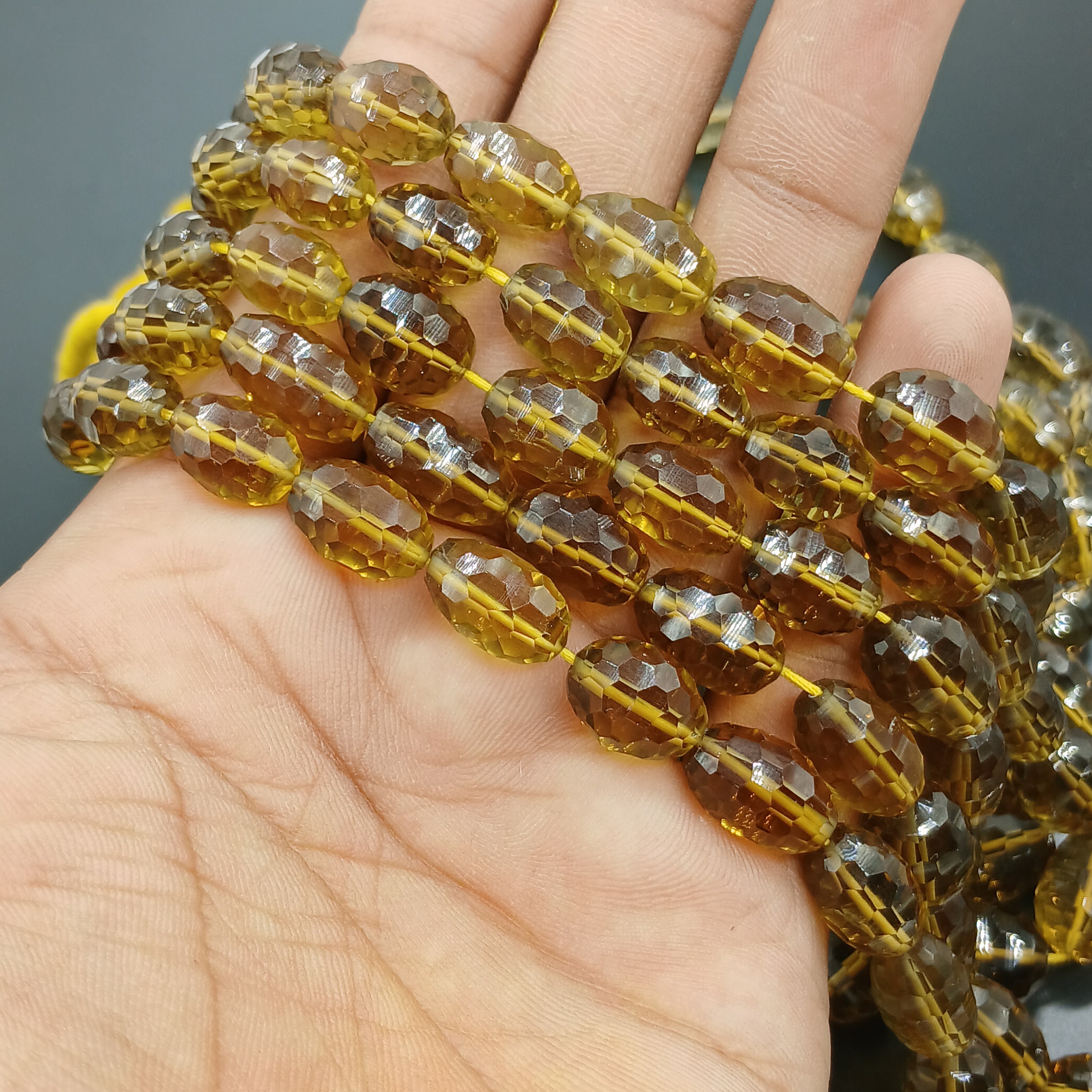 pipi様　高品質　シトリン　多面カット　ファセットカット　スフィア pipi様 高品質 シトリン 多面カット ファセットカット スフィア pipi様