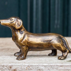 Sculpture en bronze IDYL Teckel