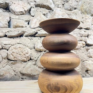 Large ELM VASE, vase, artisan wood turner, unique piece, handmade, France Moodwood