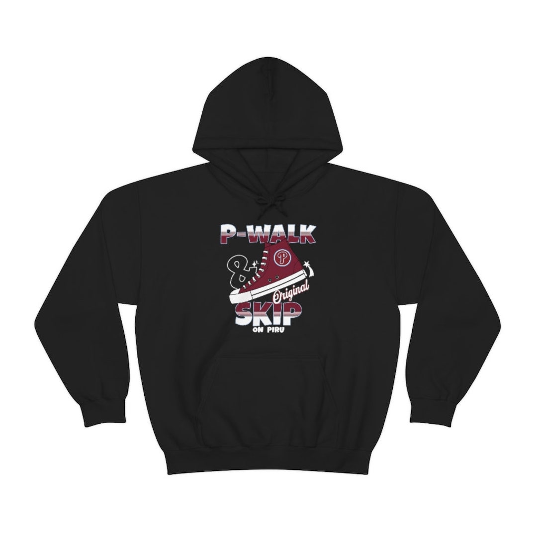 P-walk & Skip on Piru Damu Blood Gang Heavy Blend Hooded - Etsy