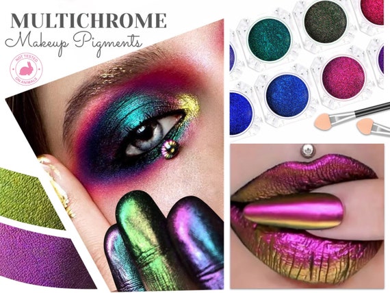 Chameleon Duo Chrome Glitter Eyeshadow Palette