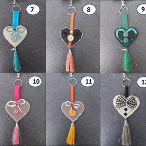 Key ring, lucky charm, lucky charm, suspension, bookmark, gift to offer and personalize image 4