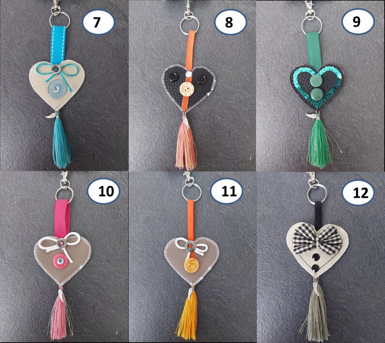 Key ring, lucky charm, lucky charm, suspension, bookmark, gift to offer and personalize image 4