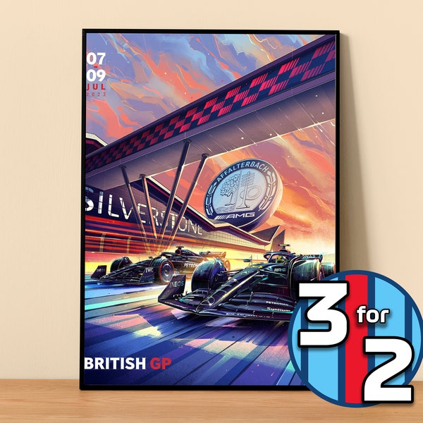 Silverstone Gp 2023 Etsy