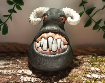 Ceramic Monster Box (Raku)