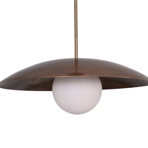 1 Leuchtkugel Mid Century Messing Sputnik Kronleuchter Leuchte