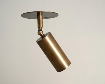 1 Light Spot Mid Century Brass Sputnik chandelier light Fixture