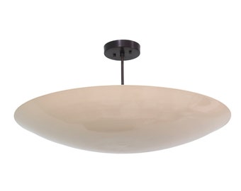 6 Light Elegant Ceiling Flushmount  light Pendant Mid Century Modern Raw Brass Sputnik chandelier light Fixture.