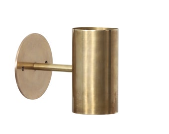 2 leichte Pfeife handgemachte Vintage Wand Mid Century Modern Rohmessing Sputnik Kronleuchter Leuchte