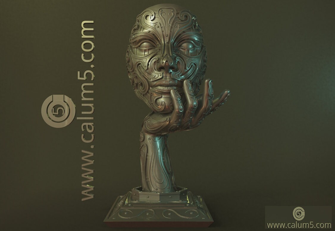 Contemplator Stl File for 3d Print - Etsy