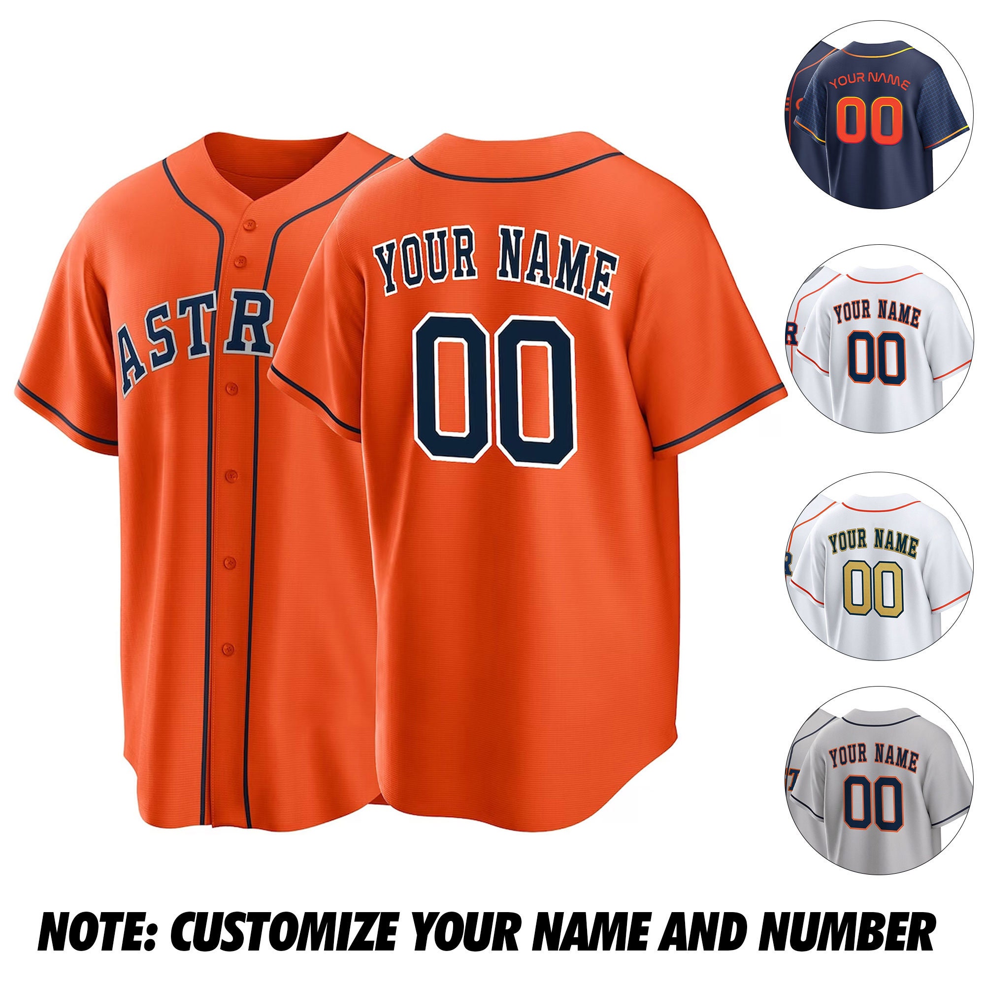 Men's Houston Astros 2022 Astrodome & Champions Patch Jersey - All