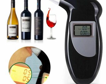 Digital Police Breath Alcohol Beer Tester Self Analyser Detector Breathalyser