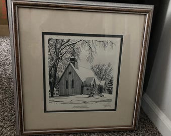 John Stoeckley limited lithographs - exceptional two works sold as a pair.