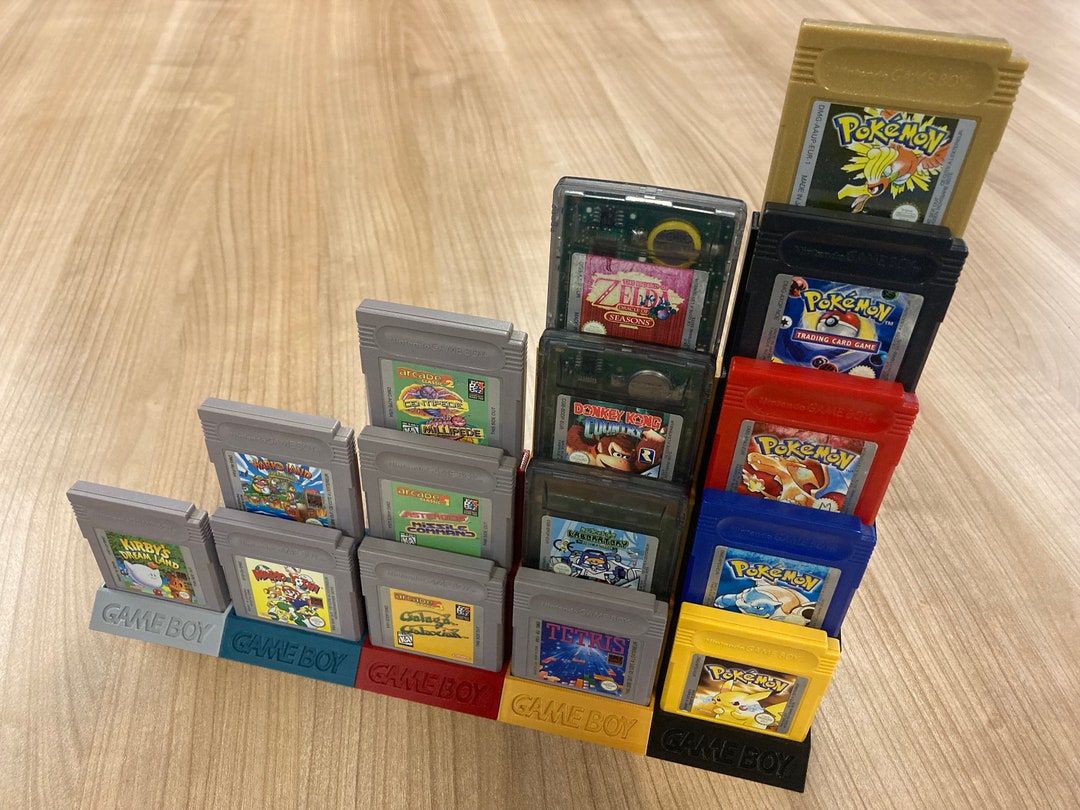 Gameboy Color Game Display GB and GBC Game Display Modular Designed Gameboy and Gameboy Color Game ...
