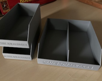 Stackable Gameboy Advance Bins