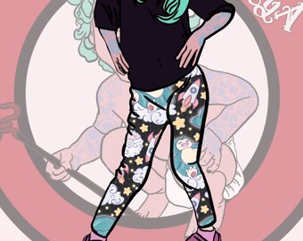 Snoozy poke Leggings