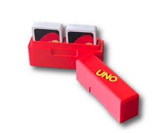 Card Game (Skip-Bo, UNO, Phase 10, Playing Cards, Monopoly Deal) Storage Case