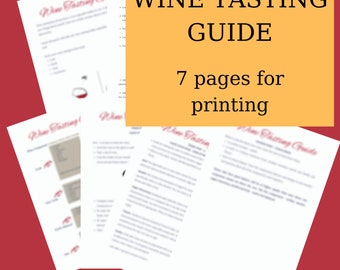 Wine Tasting Guide, Wine Tasting, Score Cards, Wine Score Cards, Printable, Wine Tasting Party, Tasting Party Cards, Bachelorette Party
