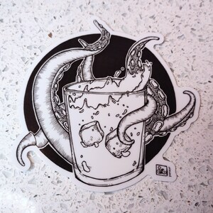 Rum Glass Sticker