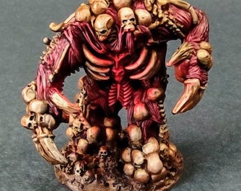 Bone Fiend Skeletal Swarm Construct / Painted Reaper Bones Miniature ...